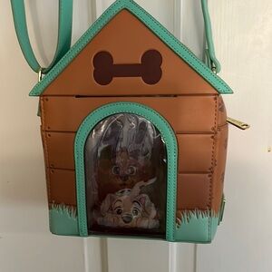 Disney Loungefly Lady and the Tramp Crossbody Purse Like New!